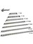 1 ADET-10LED-178MM Tarzı Nlpearl Ultra Slim 7- LED Work Light 12V 24V Light Barwork Light Combo LED Bar Offroad For Trucks 4x4 Uaz Off Road Atv (Yurt Dışından) 2
