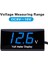Mavi Işık Stili Mini LED Ekran Dijital Voltmetre Monitör Paneli Volt Voltaj Ölçer Test Cihazı Ters Bağlantı Koruması 12V Araba Motosikleti Için (Yurt Dışından) 3
