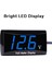 Mavi Işık Stili Mini LED Ekran Dijital Voltmetre Monitör Paneli Volt Voltaj Ölçer Test Cihazı Ters Bağlantı Koruması 12V Araba Motosikleti Için (Yurt Dışından) 5
