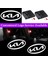 Mavi 2x Bluewhitered Yeni Kia Logosu Kıa Optıma Forte Rıo K5 Stinger Için Kablosuz Araba Kapı LED Işıkları (Yurt Dışından) 4