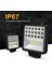 2 Adet 126W Sadece Beyaz Stil Nlpearl 4 '' Işık Barwork Işık 72W 126W Off-Road Traktörler Için LED Çalışma Işıkları Suv Kamyon Spot LED Işık Çubuğu Sis Lambası 12V 24V (Yurt Dışından) 3