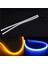 Mavi 30CM Drl Akan LED Şerit Araba Koşu Lambası Angel Eyes LED Tüp Şerit Gündüz Farları Esnek LED (Yurt Dışından) 2