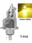 1 Adet Sarı 3000K Jaln7 H LED Far Ampul Hs1 Hb2 Dc 12V 24V Fighter H4 Araba Motosiklet Için LED Ampul Far K 3000K (Yurt Dışından) 1