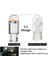 5 Adet Tarzı Sarı Işık 2 Adet W5W T10 LED Lamba Araba Ampul Epoksi Reçine Cob 12 V 6000 K 7 Renk Kama Plaka Lambası Kubbe Göstergesi Okuma Işığı Beyaz (Yurt Dışından) 5