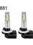 PSX24W Stili 12000K Buz Mavisi 2 Adet H7 Lm Yüksek Güç Far H1 H4 H8 H11 H Hb Hb LED Ampul Turbo Lamba Araba Için 12V 24V 6500K (Yurt Dışından) 4