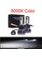 H11 Stili 8000K Pampsee Mini H7 H4 LED Ampul Araba Far H11 H1 H8 H3 H9 Hb3 Hb4 Hi-Lo Işın 72W Lm Otomatik Far Ledk (Yurt Dışından) 1