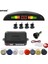 Beyaz Park Sensörü Otopark Kiti LED Ekran 4 Sensör Arka Işık Ters Yedekleme Radar Monitör Sistemi 12V 8 Renk (Yurt Dışından) 4