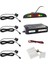 4 Sensör Stili 300 Beyaz Eunavi 1 Takım Oto Parktronic LED Park Sensörü Kiti Ekran Tüm Arabalar Için 4 Sensörler Ters Yardım Yedekleme Radar Monitör Sistemi (Yurt Dışından) 5
