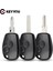 NE72 Bıçak Stili Keyyou 2 Düğmeler Araba Uzaktan Anahtar Kabuk Kılıf Renault Megan Modus Clio 3 Kangoo Twingo Logan Sandero Duster Nissan Almera Için (Yurt Dışından) 3