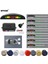 Gri Araba LED Park Sensörü Kiti 4 Sensör Arka Işık Ekranı Ters Yedekleme Radar Monitör Sistemi 12V 8 Renk (Yurt Dışından) 4