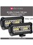 2 Adet 7 Inç Ekonomi Tarzı 3 Sıra LED Bar LED Işık Çubuğu Araba Traktör Tekne Offroad Için LED Çalışma Işığı 4x4 Kamyon Suv Atv Sürüş 12V 24V (Yurt Dışından) 1