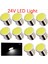 10 Adet 1156 Tarzı Beyaz Ar LED Işık BA15S Cob * 12SMD Kamyon Drl Gündüz Koşu Lam BAY15D Ters Stop Sinyali Ampul 24 V Aksesuarlar (Yurt Dışından) 2