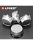 Krom Stili 4pcslot Yüksek 60 mm Krom Plastik Düz Yüzey Araba Tekerlek Merkezi Hub Kapakları Toz Kapağı Oto Jant Lastik Jant Kapağı (Yurt Dışından) 2