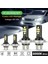 H7 Stili 6000K Soğuk Beyaz 1 Adet H4 H7 LED Sis Ampulleri Araba H7 H4 Combo LED Far Kiti Ampuller Yüksek Düşük Işın 60W Lm 6000K Kiti Araba Far Ampul (Yurt Dışından) 3