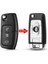 Mavi Stil Keyyou Modifiye Katlanır Araba Anahtarlık Durumda Ford Focus 3 Fiesta Connect Mondeo C Max Düğmeleri Akıllı Anahtar (Yurt Dışından) 1
