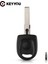 Silikon Kılıf Tarzı Keyyou Uzaktan Yedek Fob Araba Transponder Anahtar Kımlığı Vw Volkswagen B5 Passat Skoda Seat Anahtar Kabuk Kılıf HU66 Blade (Yurt Dışından) 2
