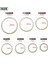 80 mm ve Pc Kapak Stili Cob LED Far Angel Eyes Ampul Halo Halka Lamba Araba Gündüz Çalışan Işık Drl Sis Lambası Dc 12V Şekillendirici Işık Dekoratif Işıklar (Yurt Dışından) 3