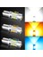 2x 7440 7443 Beyaz Stil -Smd T W21W Baw BAU15S PY21W LED Sinyal Fren Stop Ters Ampul Amber Beyaz (Yurt Dışından) 4