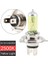 H4 100 2500K Sarı Halojen Lambalar 12V H1 H3 Hk Sarı Işık Süper Parlak Otomatik Ön Far Sis Ampulü Araba Işık Kaynağı Otopark (Yurt Dışından) 1
