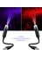 Mor Romantik LED Yıldızlı Gökyüzü Gece Lambası 5V USB Powered Galaxy Star Projektör Lambası Araba Çatı Ev Odası Tavan Dekor Için Tak ve Çalıştır (Yurt Dışından) 4