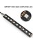 2x9 Pembe LED Bar Araba Iç Arka Işık Ortam Ruh Hali Ayak Işığı Çakmak ile Dekoratif Atmosfer Lambası Oto Aksesuarları 12V (Yurt Dışından) 4