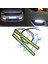 6000K-8000K Tarzı Sarı Ar LED Gündüz Çalışan Işık 12 V 6000KK Su Geçirmez Süper Parlak Cob Drl Sis Lambası Araba Dekoratif Lambalar Şeritler Işık (Yurt Dışından) 5
