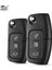HU101 Bıçak Stili Ford Focu Fiesta C Max Için Dandkey Ka Mondeo S Max Bağlamak Galaxy 3 Düğmeler Modifiye Araba Anahtarı Kabuk Uzaktan Fob Durumda Çevirin (Yurt Dışından) 2