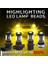 H1 Sarı H H1 H3 H11 H11 LED Far Ampul 6500K Beyaz Sarı 3000LM Araba Sis Lambası 36W Araba LED Sis Ampul Oto LED Ampuller (Yurt Dışından) 4