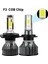 H11 Stili F3 Cob Çipi Infitary Lm H7 H4 Arabalar Için LED Farlar Bulbk H1 H3 H11 H8 Hini Oto Sis Lambası 12V Kiti Farlar (Yurt Dışından) 1