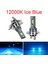 H4 Stili 12000K Mavi Renk K 8000K K H4 H7 H11 H1 Turbo LED Araba Far Ampul Hb Hb4 H8 Oto Işıkları Otomobil Sürüş Sis Lambası (Yurt Dışından) 1
