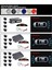 4 Sensör Stili 300 Mavi Eunavi 1 Takım Oto Parktronic LED Park Sensörü Kiti Ekran Tüm Arabalar Için 4 Sensörler Ters Yardım Yedekleme Radar Monitör Sistemi (Yurt Dışından) 3