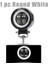 1 Adet Yuvarlak Beyaz Stil Sis Lambası Sürüş Gündüz Off Road Işık Yeni 7d 3 '' 20W Motosiklet Için LED Far Halo Cipler Atv 12V 24V Suv Çalışma Işığı Kirişleri (Yurt Dışından) 2