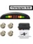 Şampanya Altın Sınovcle Araba LED Park Sensörü Kiti 4 Sensörler Arka Işık Ekran Ters Yedekleme Radar Monitör Sistemi 12V 8 Renk (Yurt Dışından) 1
