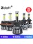 H11 H8 H9 Stili 8 Taraf Yeni Taraflar Araba LED Far Ampul H1 H7 H8 H9 H11 H4 LED Işık Canbus 60W Lm 6000K Süper Soğutma Hb3 Hb4 Otomatik Far (Yurt Dışından) 2
