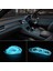3m Sigara Sürücüsü Stili Mavi Araba Iç Atmosfer Lambası Karşılama Işığı Kapı Işıkları Otomatik LED Şerit Tel Halatlar Tüp Hattı USB Sigara Neon Işıkları (Yurt Dışından) 4