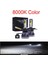 H7 Stili 8000K 2 Taraf Muxall H7 H4 H11 H LED Araba Far 80W Lm 4side Ar Ampul 6000K LED Sis Farları Far Ampul (Yurt Dışından) 1