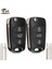 Model 6 Stili Hyundai Için Dandkey Hyundai I20 I30 IX35 I35 Solaris Rıo Elantra Kia K5 Verna Picanto Sportage Flip Araba Uzaktan Anahtar Kutu Fob Kabuk (Yurt Dışından) 2