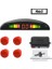 Kırmızı Sınovcle Araba LED Park Sensörü Kiti 4 Sensörler Arka Işık Ekran Ters Yedekleme Radar Monitör Sistemi 12V 8 Renk (Yurt Dışından) 1