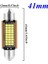 41MM Beyaz Yeni Festoon LED Ampul C5W C10W Süper Parlak Araba Kubbe Işık Canbus Hata Yok Oto Iç Okuma Lambaları Beyaz (Yurt Dışından) 1