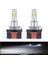 H4 Stili 8000K 2 Adet Yükseltilmiş LED Araba Farları Oto Ampuller H7 H4 H15 Gündüz Çalışan Işık ile Uzun Far Sis Ampul Mini Headlamk 6000K (Yurt Dışından) 1