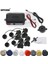 Gri Buzzer Otopark Sensörü Kiti Yedekleme Radarı Sesli Uyarı Göstergesi Prob Sistemi 4 Sensör V 8 Renk (Yurt Dışından) 4