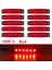 Kırmızı Kamyon Römorku Yan Işaret Göstergeleri Işığı Araba Sinyali Fren Arka Uyarı Arka Lambası LED 12V 24V Uyarı Lambası (Yurt Dışından) 1