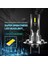 H10 Stili 12000K Buz Mavisi 2 Adet Yeni 4300K ​​k 80W Lm Araba LED Far H1 H4 H7 H8 H9 H Hb Hb4 Uzun Far Oto Işıkları Ampul Oto Turbo (Yurt Dışından) 4