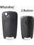2 Düğme Whatskey Flip Anahtar Kabuk Opel Opel Astra J Corsa D Insignia Vectra C Zafira 2 Bnt Uzaktan Anahtar Kutu Kesilmemiş Bıçak Değiştirme (Yurt Dışından) 1