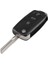 2 Düğme Stili Keyyou 2 Düğmeler Araba Anahtarı Sustalı Anahtar Flip Anahtar Kabuk Vw Polo Passat B5 Tiguan Golf Volkswagen Mk4 Seat Skoda (Yurt Dışından) 5