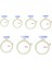 100MM Tarzı 90MM 1 Adet Otomobil LED LED Angel Eye Angel Eye Circle Cob Otomobil LED Sis Lambası Otomobil Gün Işığı (Yurt Dışından) 1