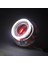 100MM Tarzı 90MM 1 Adet Otomobil LED LED Angel Eye Angel Eye Circle Cob Otomobil LED Sis Lambası Otomobil Gün Işığı (Yurt Dışından) 2