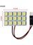 Beyaz Stil 15 LED T10 BA9S Festoon C5W Araba LED Panel Okuma Lambası Ampul Işık 24SMDSMDSMD Dome Adaptörü Festoon Beyaz Buz Mavisi 12V (Yurt Dışından) 1