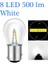 8 LED Beyaz 2021NEW LED W BAY15D Araba Işık S Otomatik Araç Ters Fren Sinyali Ampul Lambası Drl Beyaz 6000K 12V 24V (Yurt Dışından) 1