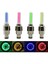 Sarı Stil 2 Adet Neon Işıklar Renkli Lastik Tekerlek Vana Kapağı Işık LED Lamba Flaş Araba Lastiği Jant Vana Kapakları Hava Kapağı Tekerlek Kök Moto Aksesuarları (Yurt Dışından) 2